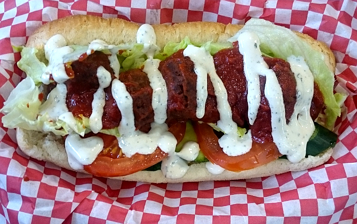 Marinara Meatballs Sub 